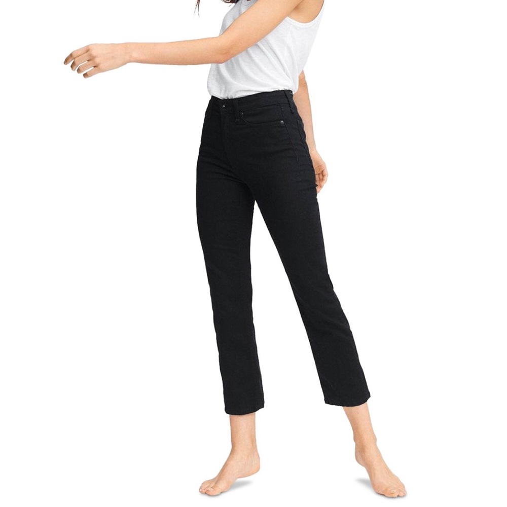 Rag & Bone no fade blk Nina high-rise ankle cigarette size 27